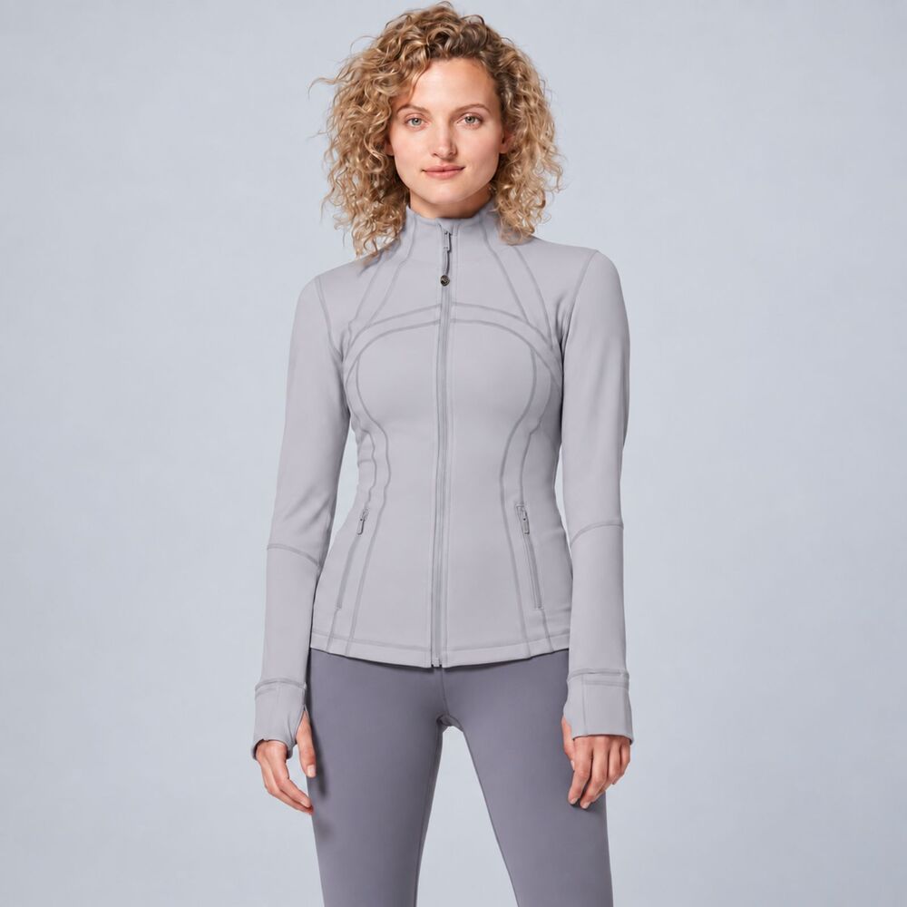 LULULEMON size 8 DEFINE Jacket BERRY MIST Lavender Purple Full-Length LUON